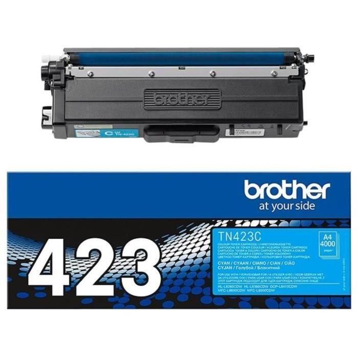 BROTHER Toner cian HLL8260CDW,HLL8360CDW/HLL9310CDW TN423C 4.000 Pag 1 BROTHER Toner cian HLL8260CDW,HLL8360CDW/HLL9310CDW TN423C 4.000 Pag 1