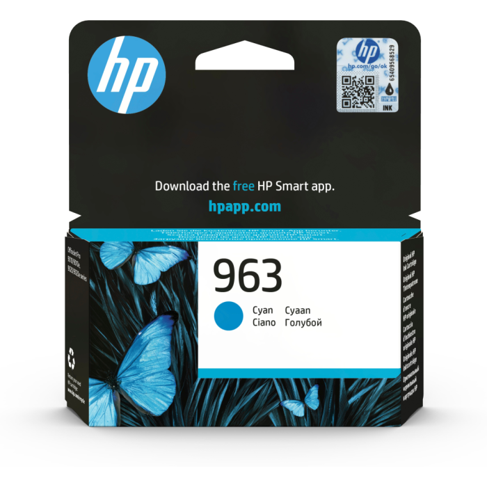 HP nº963 Cartucho Cyan HP nº963 Cartucho Cyan