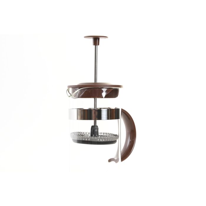 Cafetera Basicos DKD Home Decor Transparente Marron 9 x 18.5 x 16 cm 1 Cafetera Basicos DKD Home Decor Transparente Marron 9 x 18.5 x 16 cm 1
