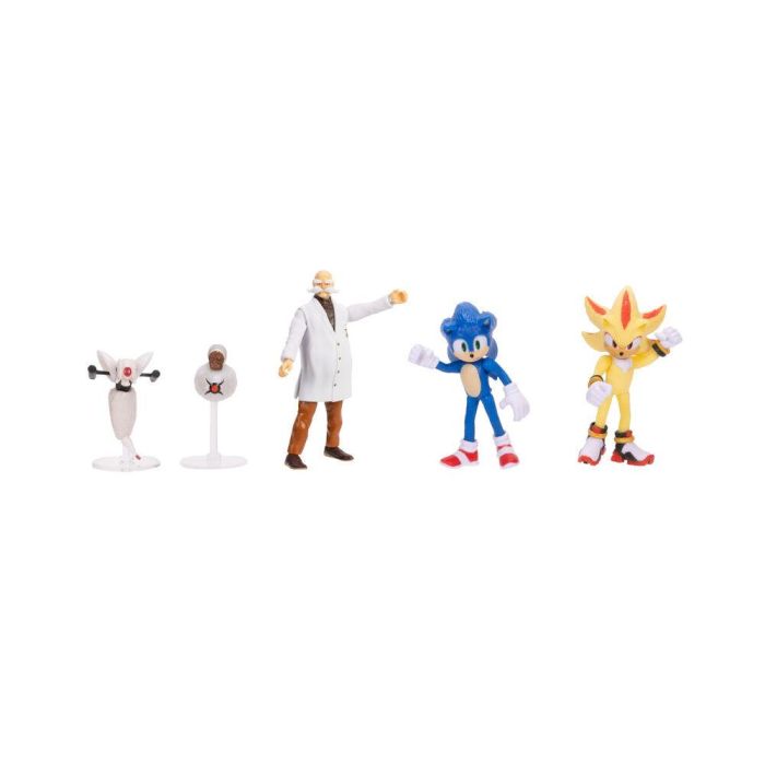 Blister 5 figuras wave 3 Sonic 3 6cm 2 Blister 5 figuras wave 3 Sonic 3 6cm 2