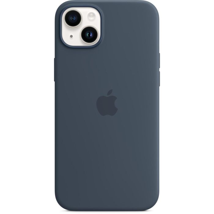 APPLE iPhone 14 Plus Silicone Case with MagSafe - Storm Blue 3 APPLE iPhone 14 Plus Silicone Case with MagSafe - Storm Blue 3