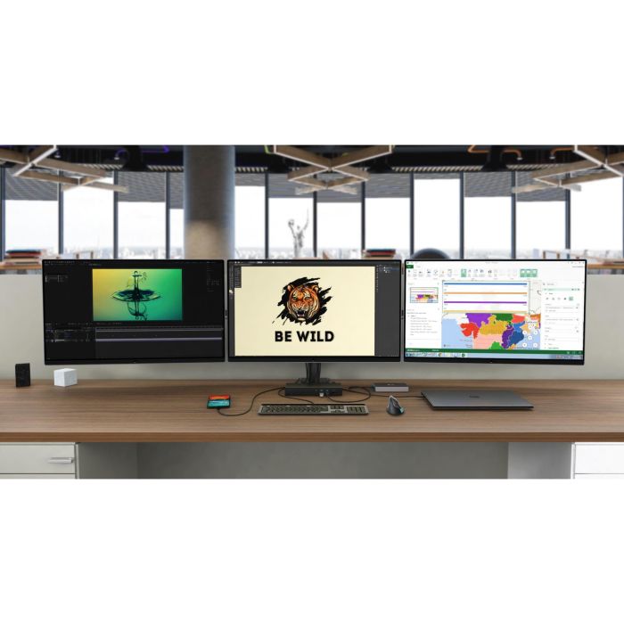 Dockstation i-Tec TB3TRIPLEDOCKPD Negro 9