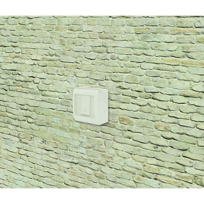 Pulsador para timbre SCS SENTINEL CAC0003 (230 V) 1 Pulsador para timbre SCS SENTINEL CAC0003 (230 V) 1