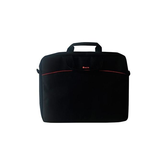 NGS Maletín Ejecutivo para Portátiles de hasta 15.6 Pulgadas con Compartimento Acolchado, Bolsillo y Correa de Hombro NGS Maletín Ejecutivo para Portátiles de hasta 15.6 Pulgadas con Compartimento Acolchado, Bolsillo y Correa de Hombro