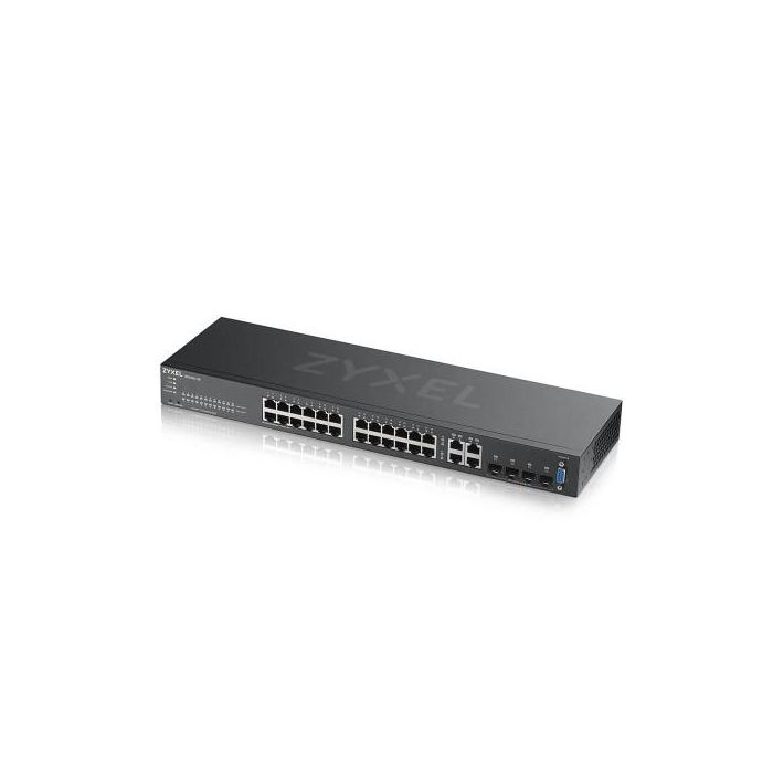 Zyxel GS2220-28-EU0101F Switch Gestionado L2 Gigabit Ethernet Negro 24 Puertos 3