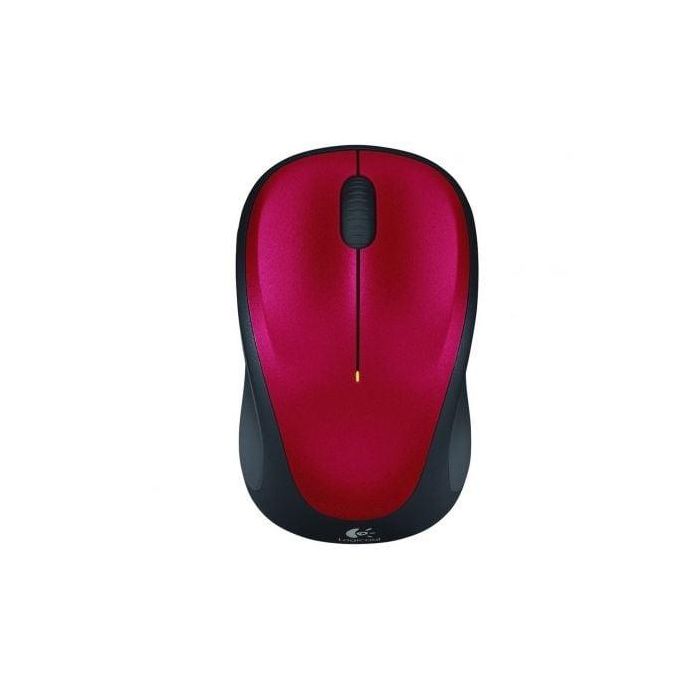 Logitech M235 Ratón Inalámbrico RF con Receptor Unifying, Diseño Ergonómico, Agarre Goma Suave, Batería Larga Duración, Rojo 0 Logitech M235 Ratón Inalámbrico RF con Receptor Unifying, Diseño Ergonómico, Agarre Goma Suave, Batería Larga Duración, Rojo 0