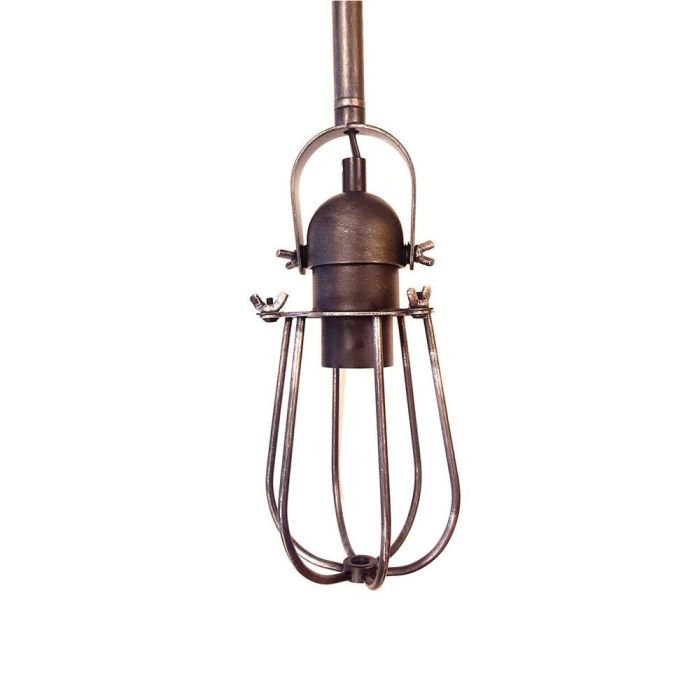 Edm Lámpara de techo colgante vintage metalica E27 60W Ø10x22cm negro 0 Edm Lámpara de techo colgante vintage metalica E27 60W Ø10x22cm negro 0