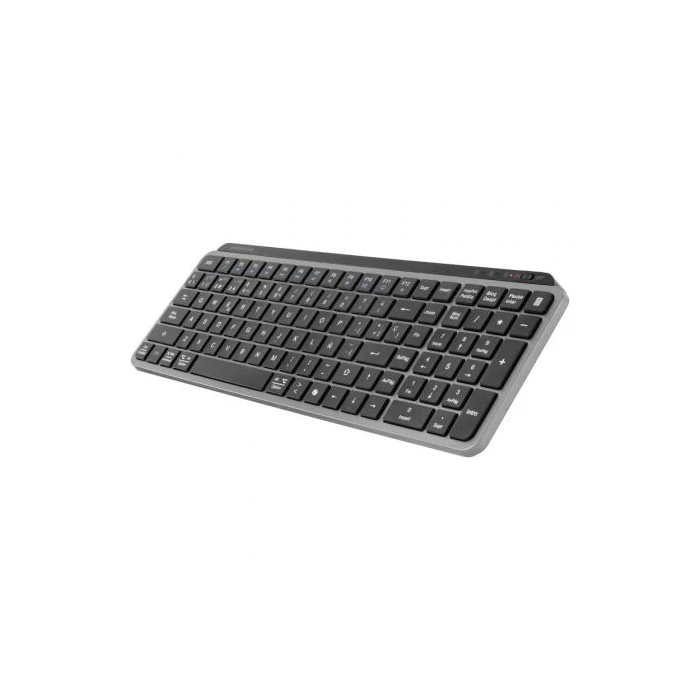 Mars Gaming Teclado Compacto Inalámbrico Bluetooth MK-SILENKEYS Negro, Silencioso, Triple Conectividad, AI SmartKey