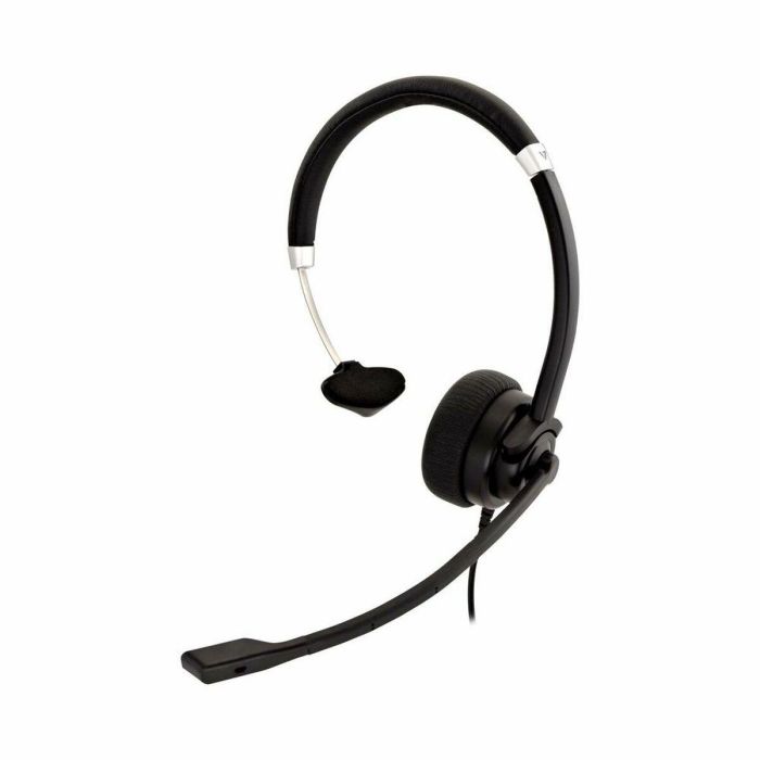 Auriculares con Micrófono V7 HU411 Negro Auriculares con Micrófono V7 HU411 Negro
