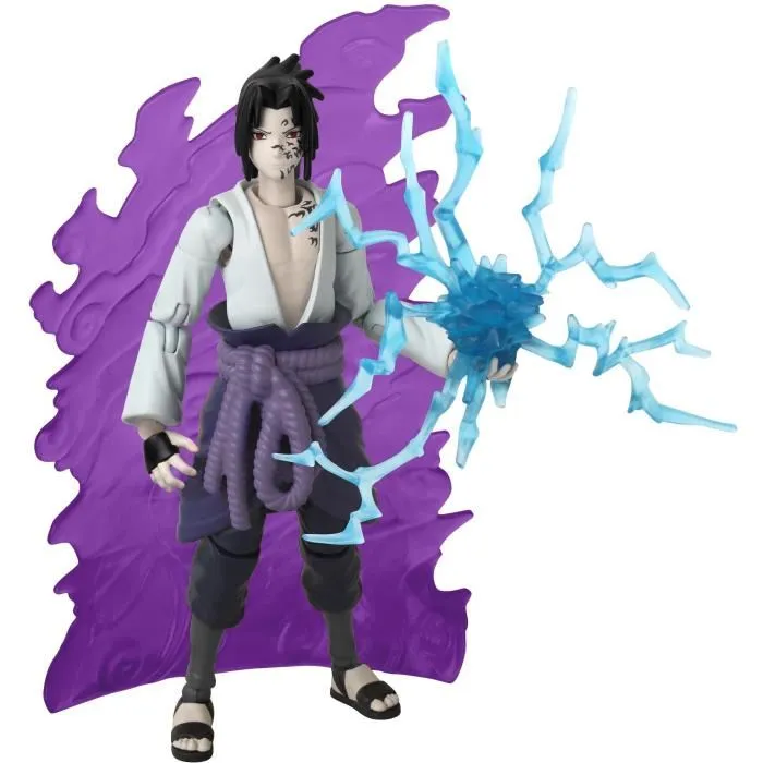 Bandai Anime Heroes Beyond Naruto Shippuden Figura de Sasuke 17cm 5