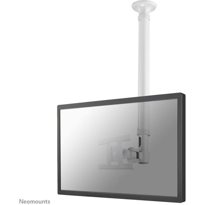 Neomounts FPMA-C100WHITE Soporte de Techo para TV/Monitor, 10-30", 12 kg, Altura Ajustable, Giro 180°, Rotación 360°, Blanco 0 Neomounts FPMA-C100WHITE Soporte de Techo para TV/Monitor, 10-30", 12 kg, Altura Ajustable, Giro 180°, Rotación 360°, Blanco 0