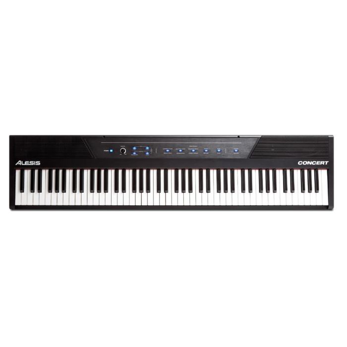 Alesis Concert Piano Digital 88 Teclas Semi-Contrapesadas Sensibles a la Velocidad con 10 Voces Premium y Altavoces de 20W 0 Alesis Concert Piano Digital 88 Teclas Semi-Contrapesadas Sensibles a la Velocidad con 10 Voces Premium y Altavoces de 20W 0