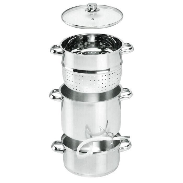 BAUMALU Extractor de jugo de acero inoxidable - 28 cm 1