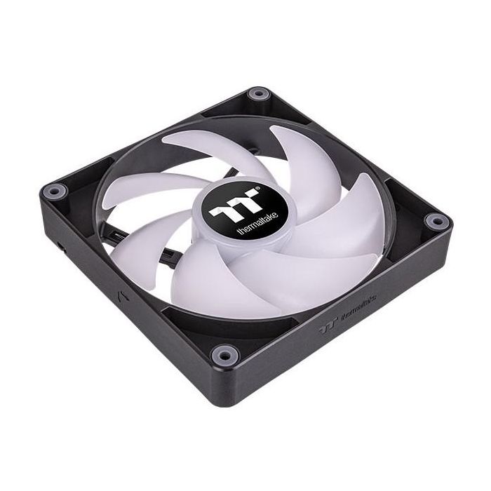 Thermaltake CT140 ARGB Sync Ventilador de Torre PC, Iluminación ARGB Sincronizable, Rodamiento Hidráulico, Negro, 2 Unidades 1
