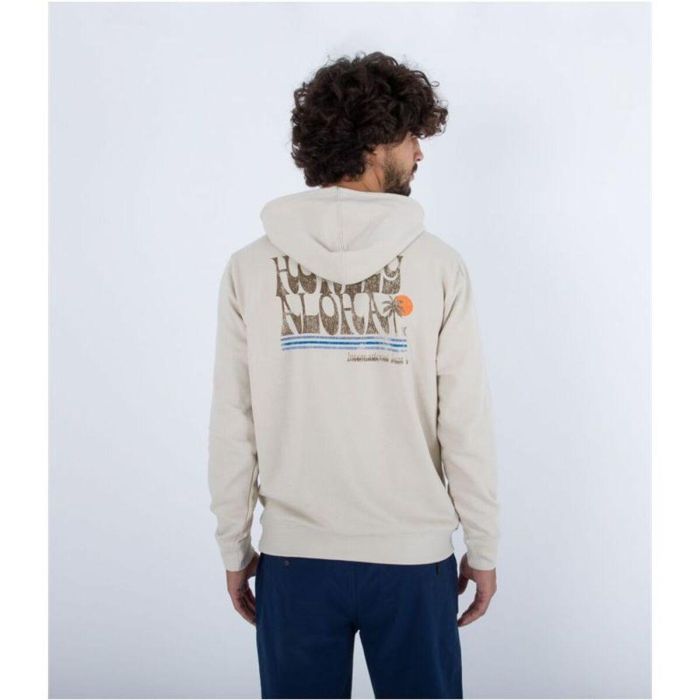 Sudadera con Capucha Hombre Hurley Hurley 77 Beige