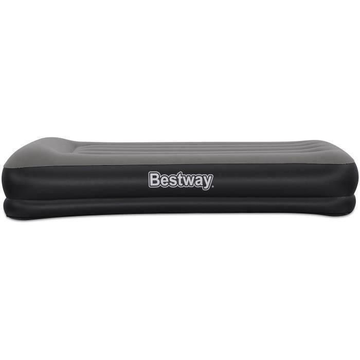 Bestway 671BT Colchón Hinchable Tritech Twin para 1 Persona con Bomba USB Integrada, Medidas 191x97x36 cm 1 Bestway 671BT Colchón Hinchable Tritech Twin para 1 Persona con Bomba USB Integrada, Medidas 191x97x36 cm 1