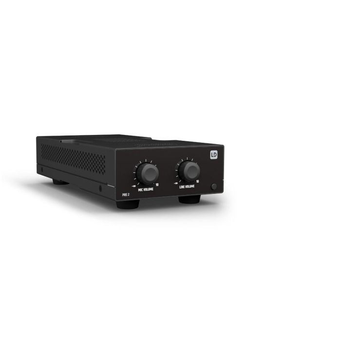 LD Systems Mezclador de micrófono y línea de dos canales LDPRE2, entrada estéreo balanceada, control de ganancia LD Systems Mezclador de micrófono y línea de dos canales LDPRE2, entrada estéreo balanceada, control de ganancia