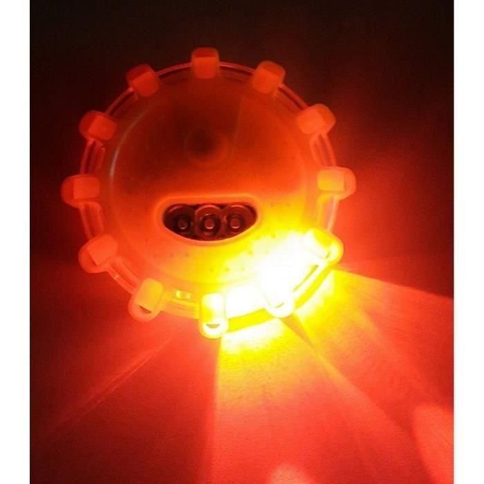 Pack Seguridad - HTC EQUIPEMENT - 1 Disco luminoso de advertencia de 15 LED + 5 chalecos de seguridad XL para adultos 3 Pack Seguridad - HTC EQUIPEMENT - 1 Disco luminoso de advertencia de 15 LED + 5 chalecos de seguridad XL para adultos 3
