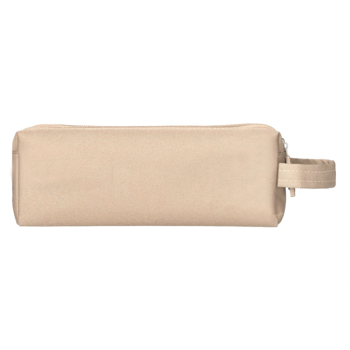 Liderpapel Estuche Portatodo Classic Rectangular con Asa 2 Cremalleras 210x80mm Crema 3