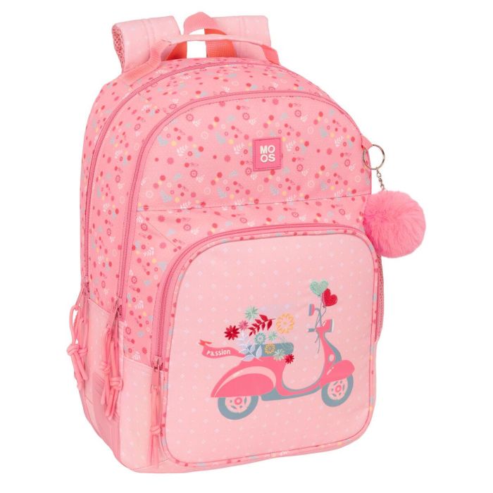 Mochila Escolar Moos Passion Multicolor 32 x 42 x 15 cm