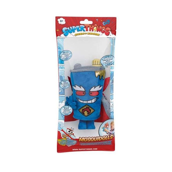 Peluche mosquidolls superthings 20cm (con protección antimosquitos) - modelos surtidos