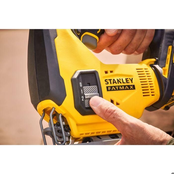 Sierra de calar - STANLEY FATMAX V20 - SFMCS600M2K-QW - Litio 18V - 2 Baterías 4Ah 3 Sierra de calar - STANLEY FATMAX V20 - SFMCS600M2K-QW - Litio 18V - 2 Baterías 4Ah 3