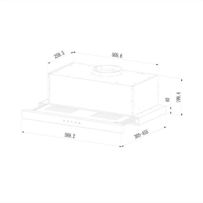Campana Convencional Cecotec Flux TLT 604000 13
