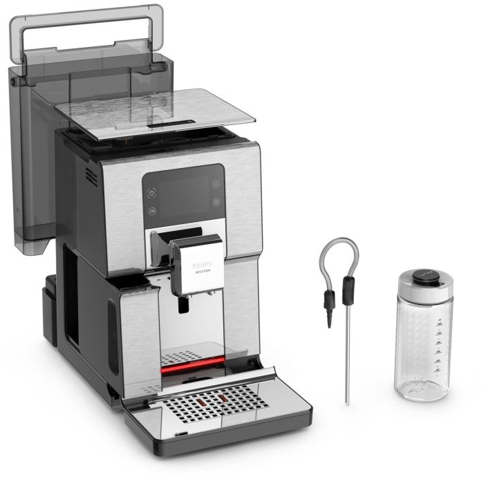 Krups EA 877 D Intuition Experience+ - Cafetera Superautomática con Pantalla Táctil y Personalización de Bebidas 3