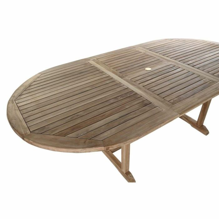 Mesa de Comedor DKD Home Decor Marrón Extensible Teca (180 x 120 x 75 cm) 1 Mesa de Comedor DKD Home Decor Marrón Extensible Teca (180 x 120 x 75 cm) 1