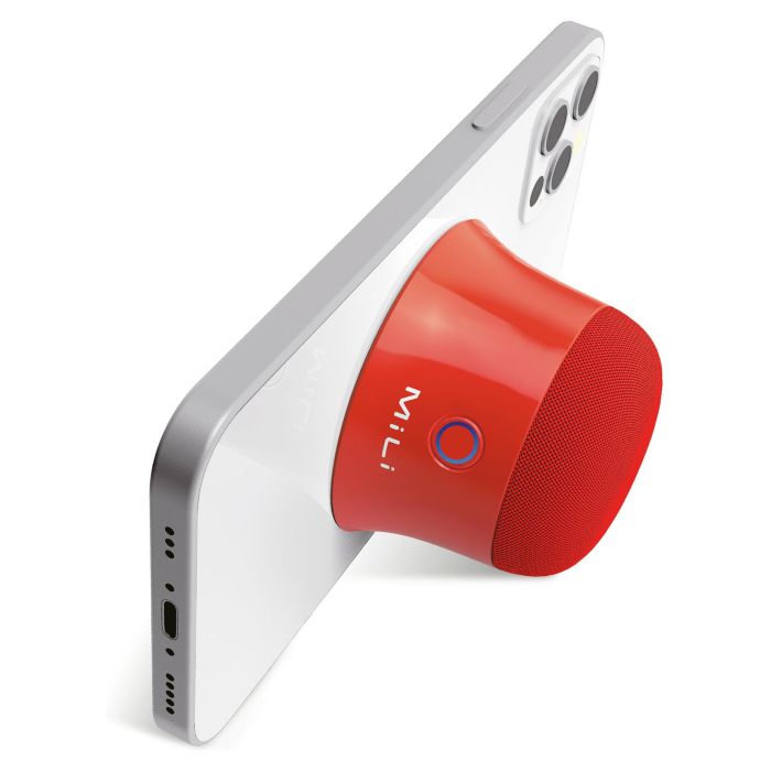 Ultron Altavoz Bluetooth Mag Soundmate Portátil Inalámbrico 3W Rojo para Móvil/Smartphone USB Tipo C 1