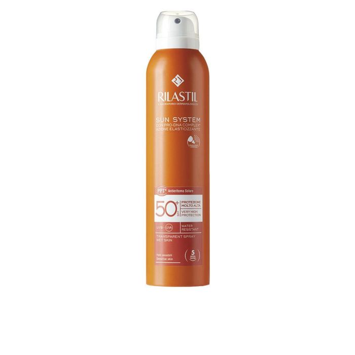 Rilastil SUN SYSTEM SPF50+ Spray Transparente Protector Solar Corporal Muy Alta Protección 200 ml Rilastil SUN SYSTEM SPF50+ Spray Transparente Protector Solar Corporal Muy Alta Protección 200 ml