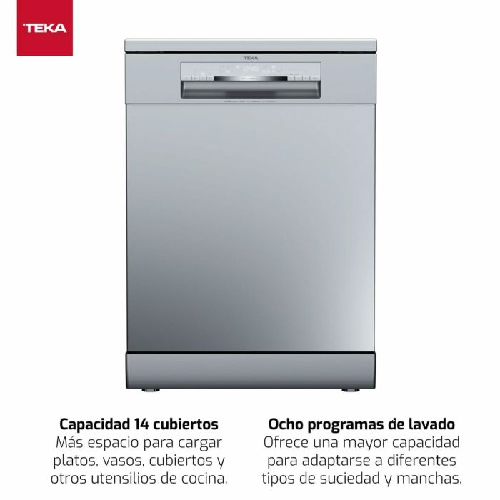 Lavavajillas Teka DFS76850 Acero 60 cm 7 Lavavajillas Teka DFS76850 Acero 60 cm 7