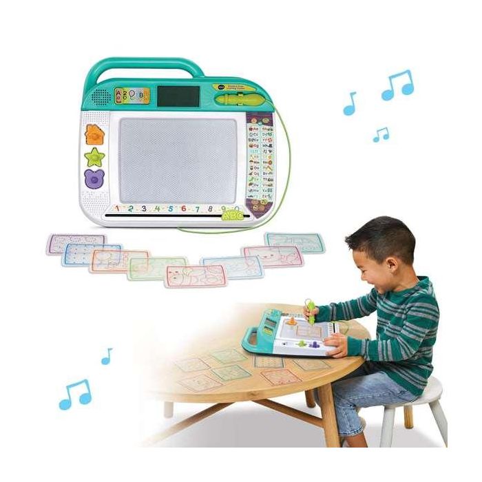 Pizarra artística digital pantalla lcd trazos y dibujos. con voz y dos modos de juego (escritura y dibujo) 38x7,8x33 cm 2 Pizarra artística digital pantalla lcd trazos y dibujos. con voz y dos modos de juego (escritura y dibujo) 38x7,8x33 cm 2