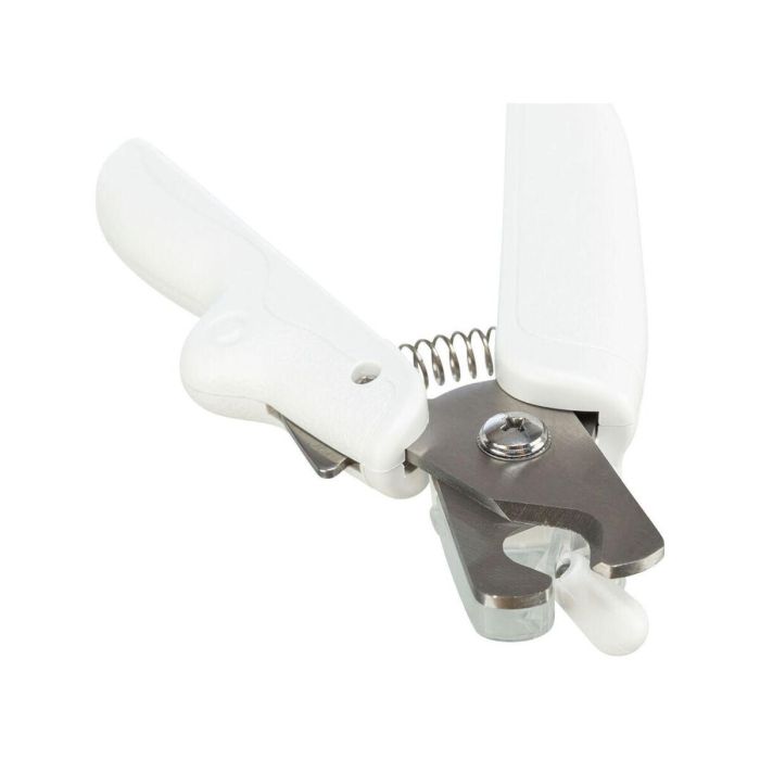 Cortaúñas con LED para Mascotas Trixie Acero Inoxidable Plástico 15 cm Blanco 2