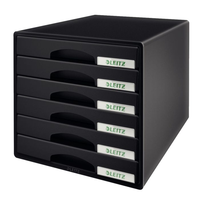 Cajón Archivador Leitz Buc de cajones Plus Negro 0 Cajón Archivador Leitz Buc de cajones Plus Negro 0