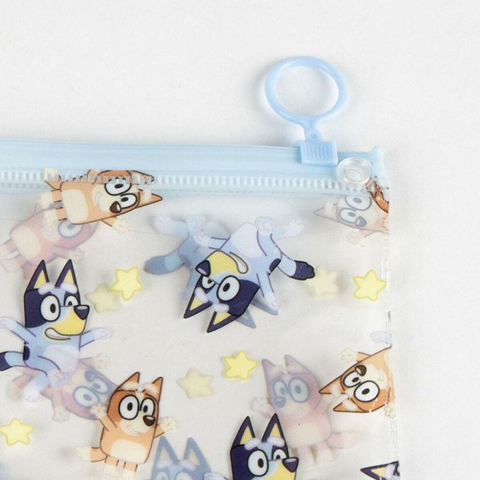 Cerdá Set de Papelería Escolar Bluey Goma EVA Azul, perfecto para niños a partir de 3 años. Dimensiones: 22.0 x 14.0 x 0.5 cm. 2