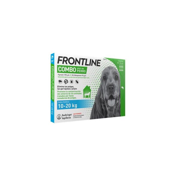 Frontline Combo Perro 10-20 kg 6 Pipetas