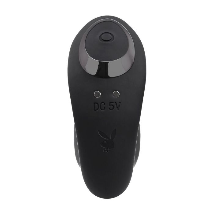 Vibrador Punto G Playboy Playboy Negro 3 Vibrador Punto G Playboy Playboy Negro 3