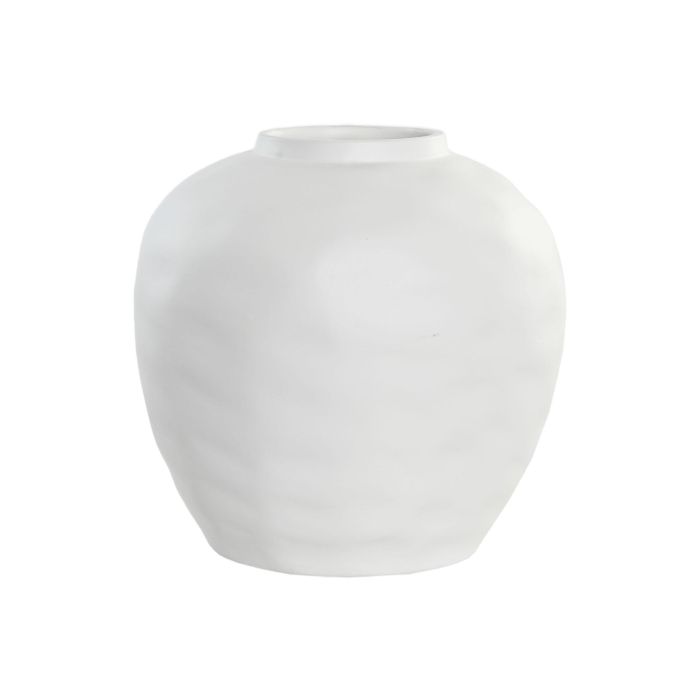 Jarron Urban DKD Home Decor Blanco 26 x 26 x 26 cm Jarron Urban DKD Home Decor Blanco 26 x 26 x 26 cm