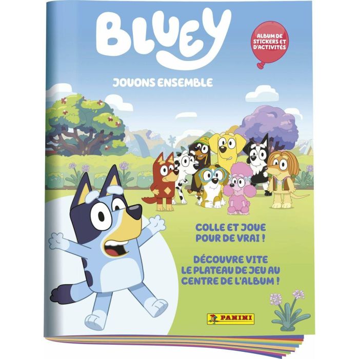 Panini Álbum de Pegatinas Bluey 2 - Libro Coleccionable con 40 Páginas, Capacidad para 192 Pegatinas (36 Especiales), Minijuegos y Actividades 1 Panini Álbum de Pegatinas Bluey 2 - Libro Coleccionable con 40 Páginas, Capacidad para 192 Pegatinas (36 Especiales), Minijuegos y Actividades 1
