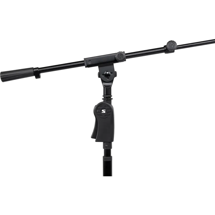 SBG Soporte de Micrófono de Suelo con Base Trípode, Altura Regulable 1143-1765mm y Mango Ergonómico 4