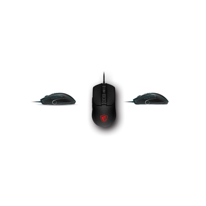 Ratón Gaming MSI FORGE GM100 Negro 6400 dpi 3 Ratón Gaming MSI FORGE GM100 Negro 6400 dpi 3