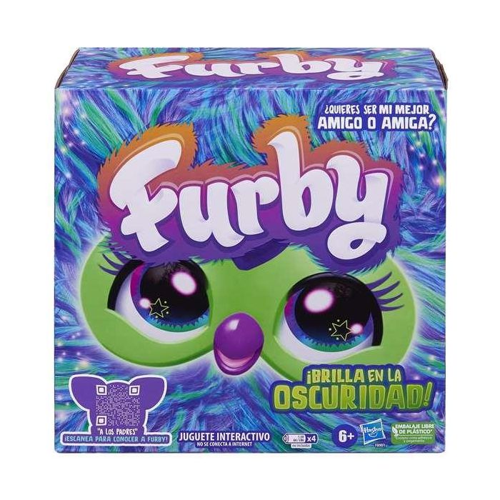 Furby aurora furbealis. se mueve,habla,canta,se ilumina e incluso responde a su voz con mas de 600 reacciones . brilla en la oscuridad.12,7x22,9x22,9 cm 0 Furby aurora furbealis. se mueve,habla,canta,se ilumina e incluso responde a su voz con mas de 600 reacciones . brilla en la oscuridad.12,7x22,9x22,9 cm 0