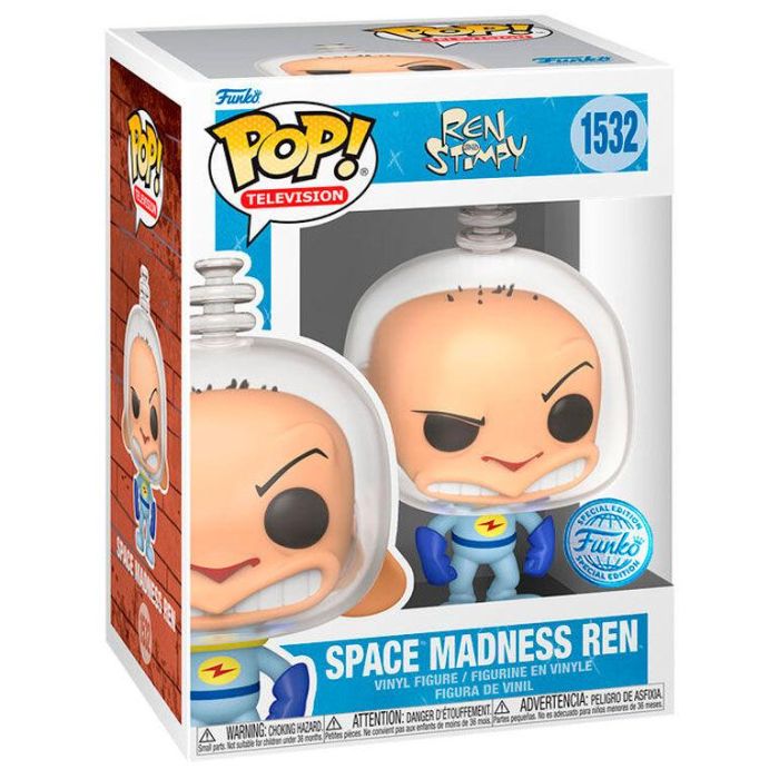 FUNKO POP! Ren & Stimpy: Space Madness Ren - Figura de Vinilo 9cm