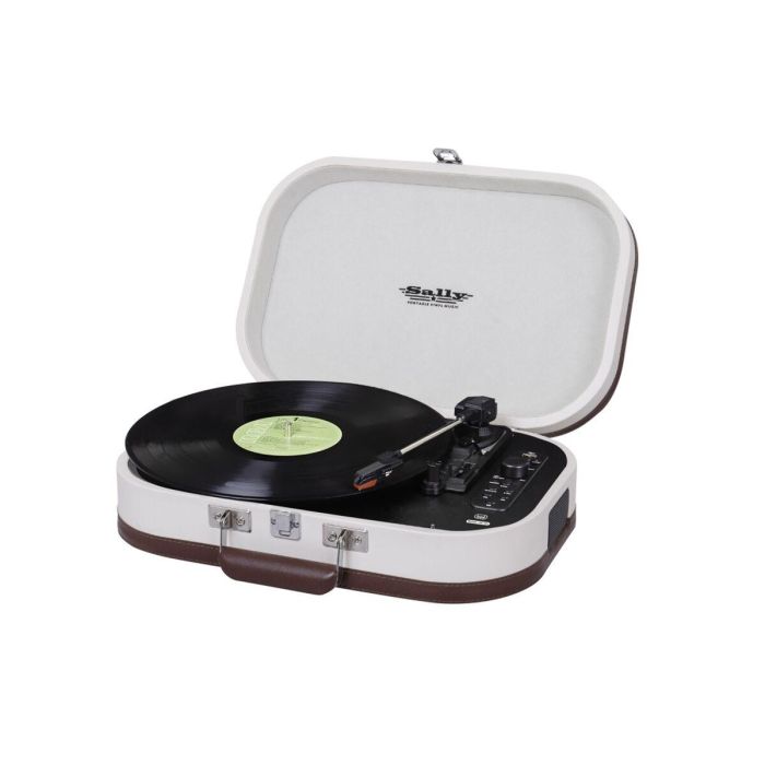 Trevi TT 1020 BT Tocadiscos de tracción directa Semiautomático con altavoces, USB, MP3 y 33/45/78 RPM Beige Trevi TT 1020 BT Tocadiscos de tracción directa Semiautomático con altavoces, USB, MP3 y 33/45/78 RPM Beige