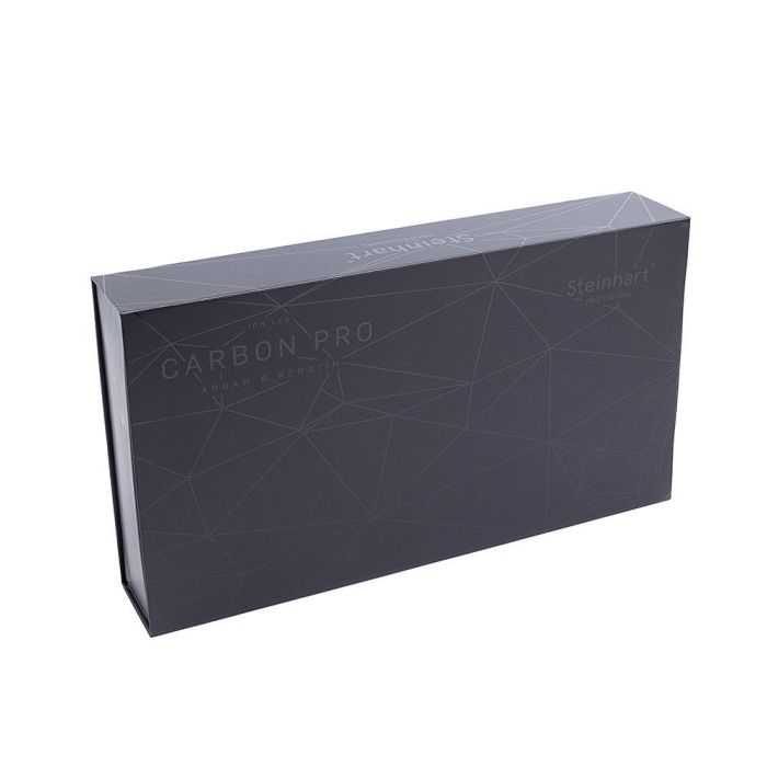 Steinhart CARBON PRO Plancha de Pelo Profesional con Placas de Cerámica, Aceite de Argán y Keratina, Tecnología Iónica, Acabado Brillante y Liso, Incluye Accesorios Steinhart CARBON PRO Plancha de Pelo Profesional con Placas de Cerámica, Aceite de Argán y Keratina, Tecnología Iónica, Acabado Brillante y Liso, Incluye Accesorios