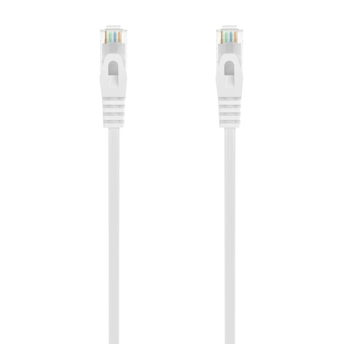 AISENS - CABLE DE RED LATIGUILLO RJ45 LSZH CAT.6A 500 MHZ UTP AWG24, BLANCO, 25CM AISENS - CABLE DE RED LATIGUILLO RJ45 LSZH CAT.6A 500 MHZ UTP AWG24, BLANCO, 25CM