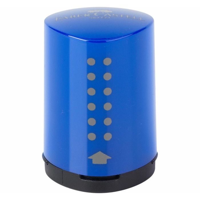 FABER-CASTELL Einfachspitzdose Grip 2001 Mini blau/rot 0 FABER-CASTELL Einfachspitzdose Grip 2001 Mini blau/rot 0