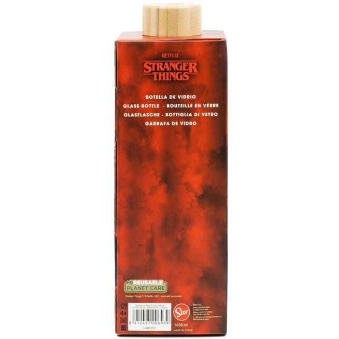 Botella cristal Stranger Things 1030ml 3