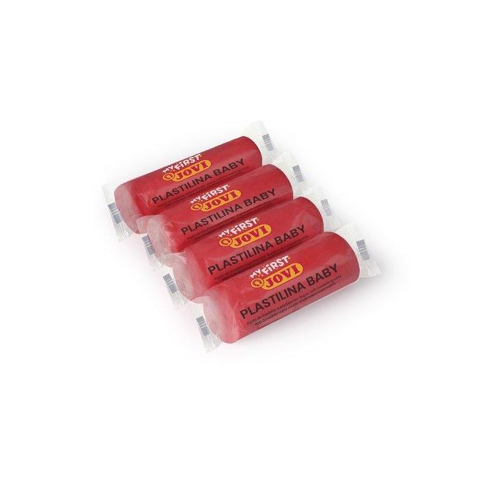 Plastilina Jovi Baby My First 38 Gr. Rojo Caja De 18